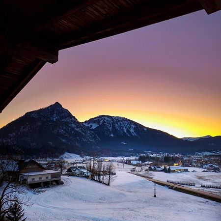 Apartment Sunset Am Wolfgangsee Strobl Exterior foto